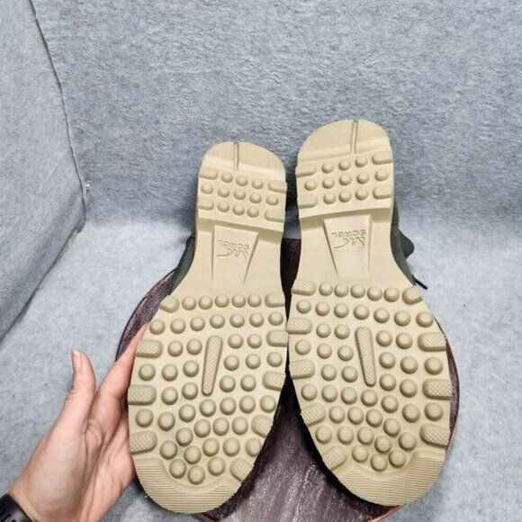 Sorel Caribou Chukka Boots Waterproof Gray Suede Men's Size 14 - Picture 11 of 12